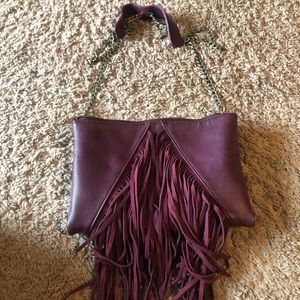 Fringe purse